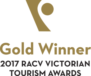 2017 RACV Victoria Tourism Awards Gold Winner